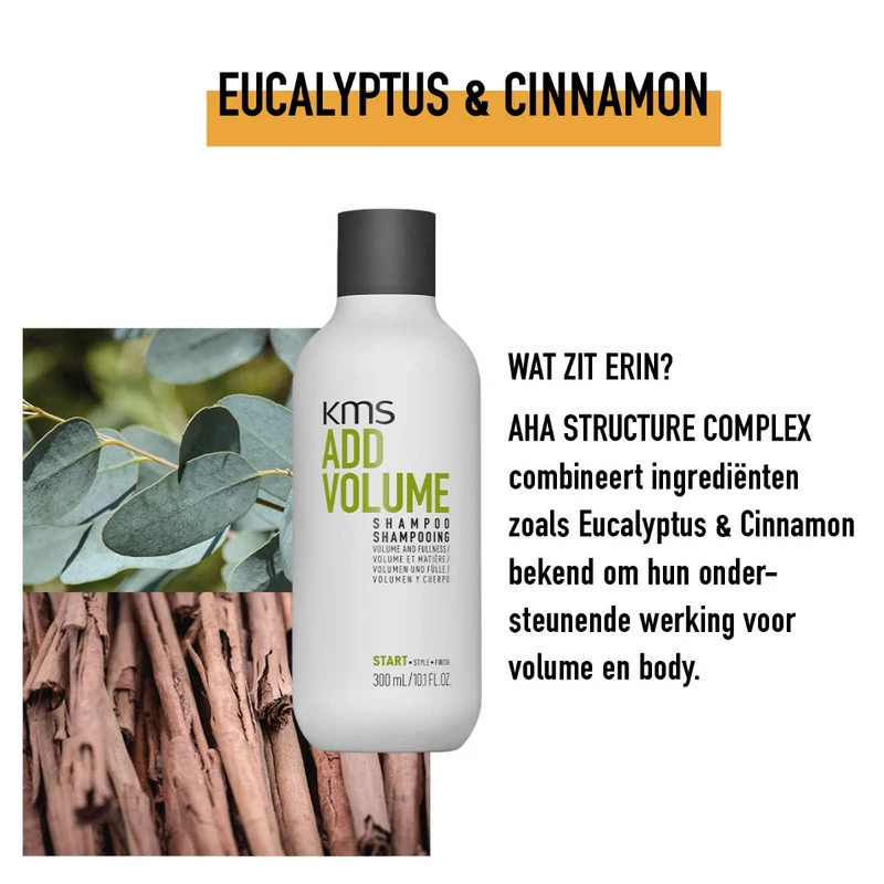 KMS Haar Addvolume Shampoo 750ml