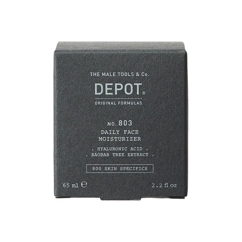 DEPOT 803 TÄGLICHE FEUCHTIGKEITSCREME FÜR DAS GESICHT 65ML