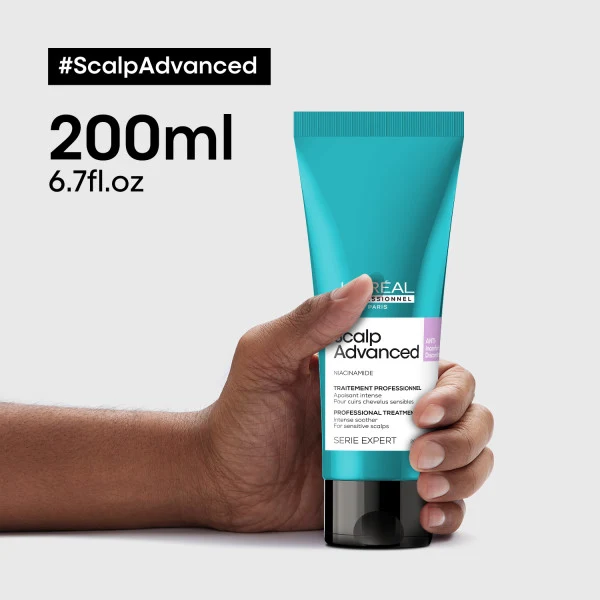 L'Oréal Professionnel Scalp Advanced Anti-Discomfort Intense Soother Treatment (Spülung für empfindliche Kopfhaut) 200ml