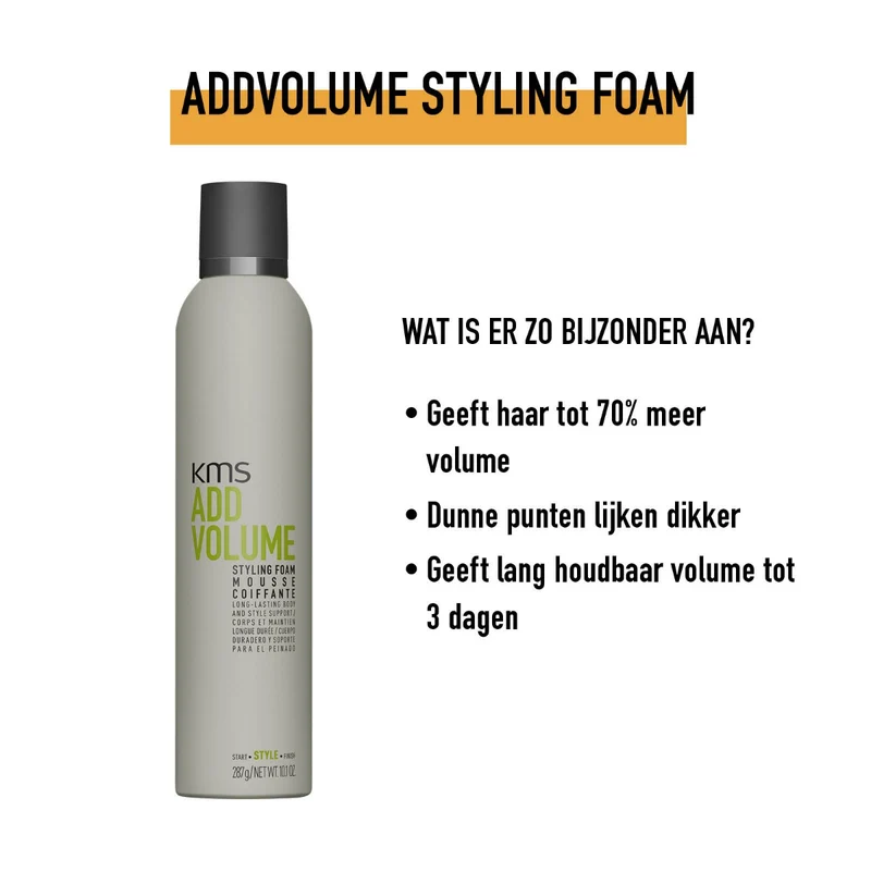 KMS Hair Addvolume Styling-Schaum 300ml