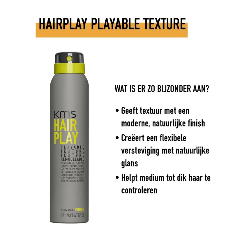 KMS Hair Hairplay Verspielte Textur 200ml