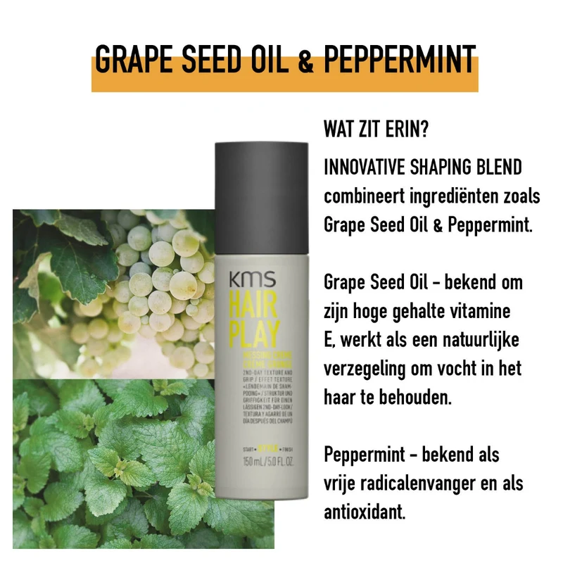KMS Hair Hairplay Messing Creme 150ml