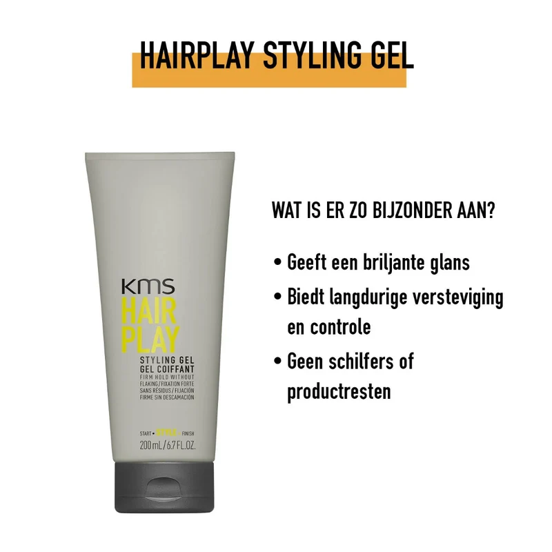 KMS Hair Hairplay Styling Gel 200ml