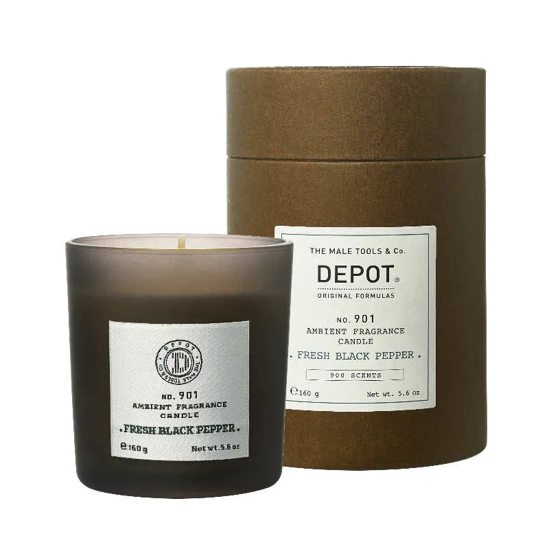 Depot 901 Raumduftkerze frischer schwarzer Pfeffer 160ml