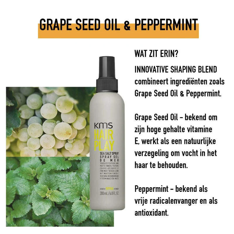 KMS Hair Hairplay Meersalz-Spray 200ml