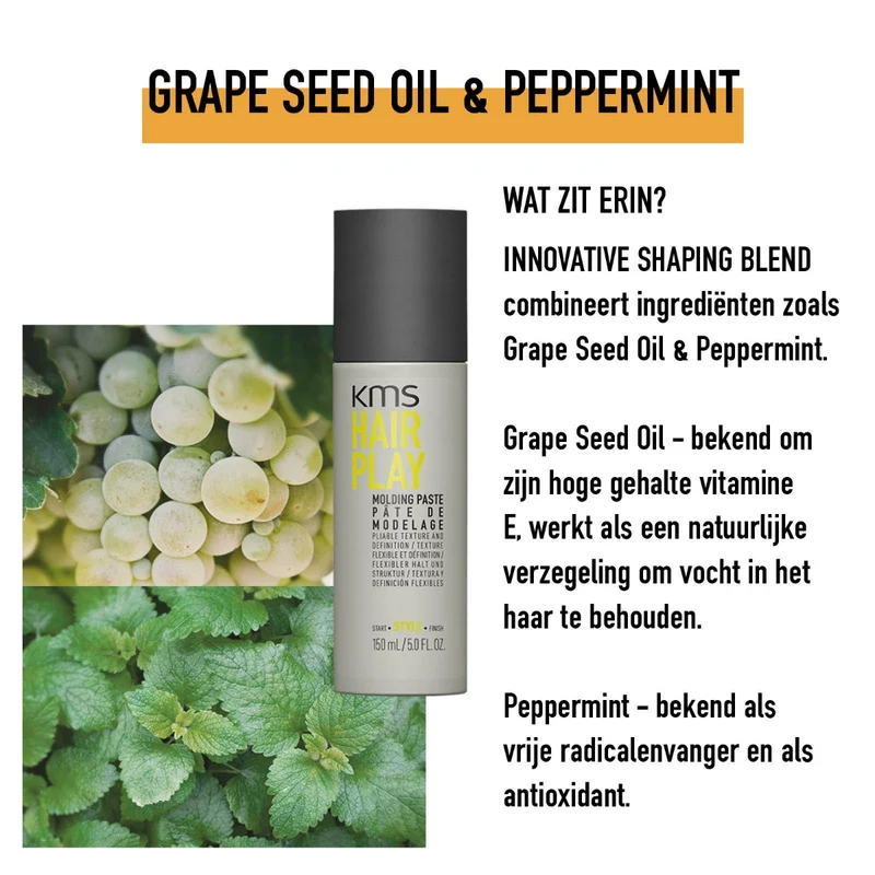 KMS Haar Hairplay Formpaste 100ml