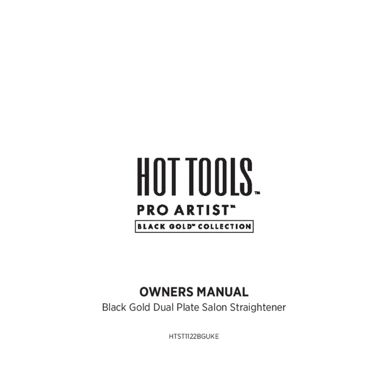 Hot Tools Professionelle Dual Platte Glätter Styler 12mm