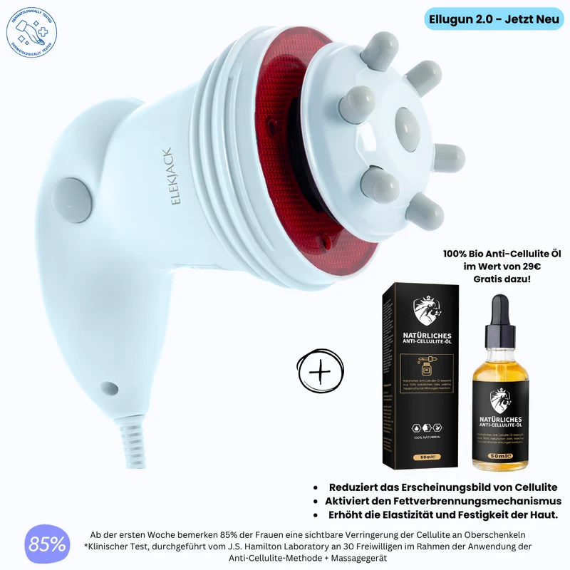 Anti Cellulite - INFRAROT MASSAGEGERÄT 2.0