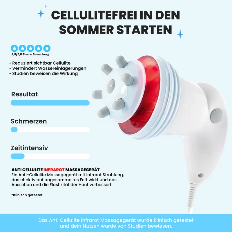 Anti Cellulite - INFRAROT MASSAGEGERÄT 2.0