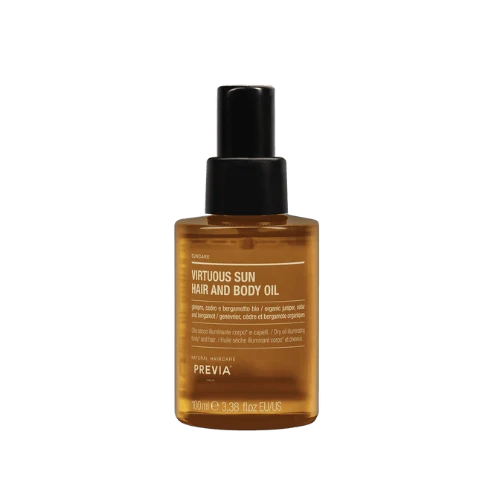 Previa Virtuous Sun Hair & Body Oil