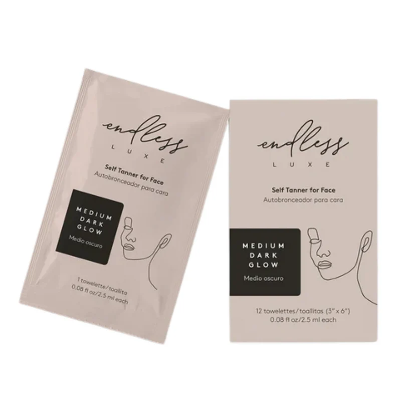 Endless Luxe Selbstbräuner für das Gesicht - 2.5ml towelette