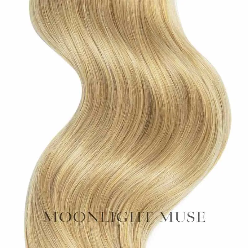 Moonlight Muse V-Tip Virgin Hair Platina Blond Warm Col#613