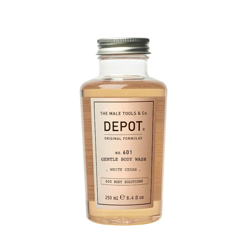 Depot 601 sanftes Körperwaschmittel weißes Zedernholz 250ml