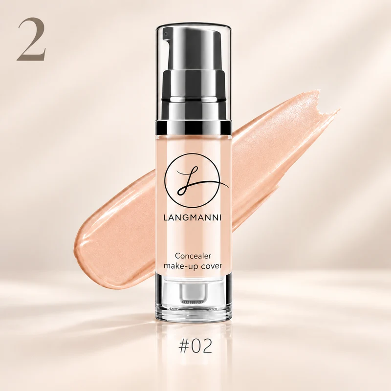 Liquid Foundation Concealer for Smooth Everyday Makeup