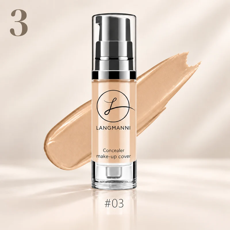 Liquid Foundation Concealer for Smooth Everyday Makeup