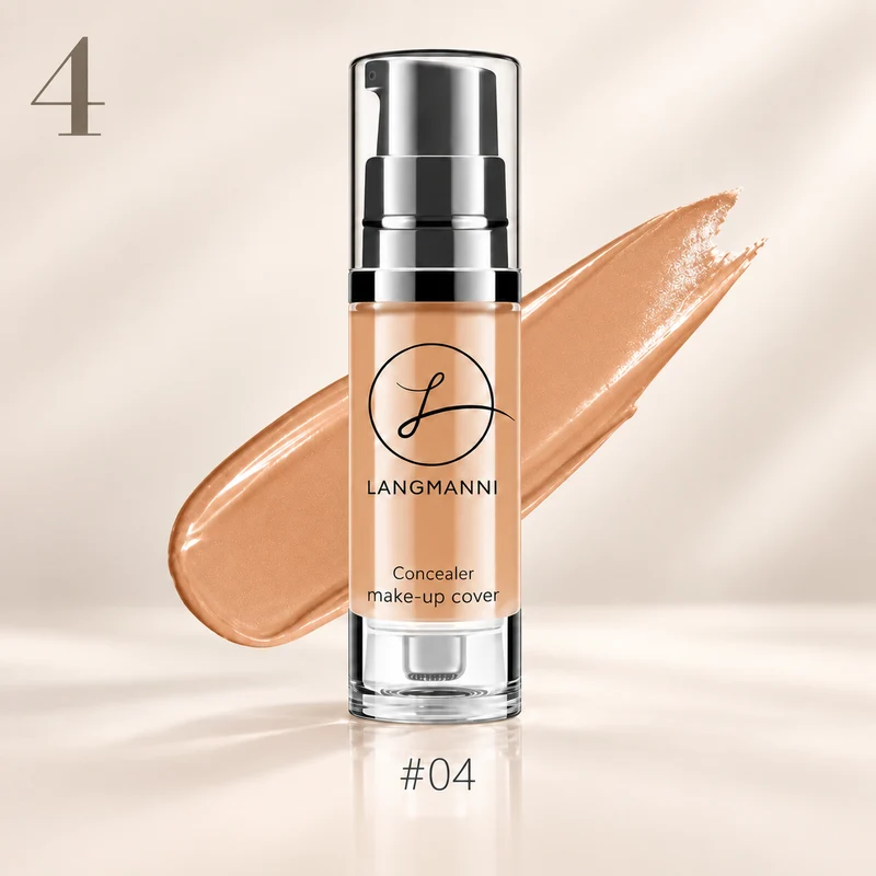 Liquid Foundation Concealer for Smooth Everyday Makeup