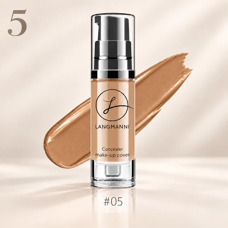 Liquid Foundation Concealer for Smooth Everyday Makeup