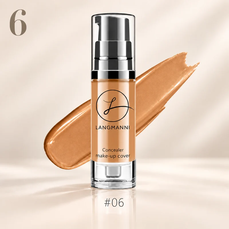 Liquid Foundation Concealer for Smooth Everyday Makeup