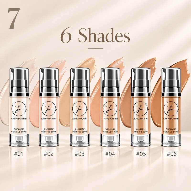 Liquid Foundation Concealer for Smooth Everyday Makeup