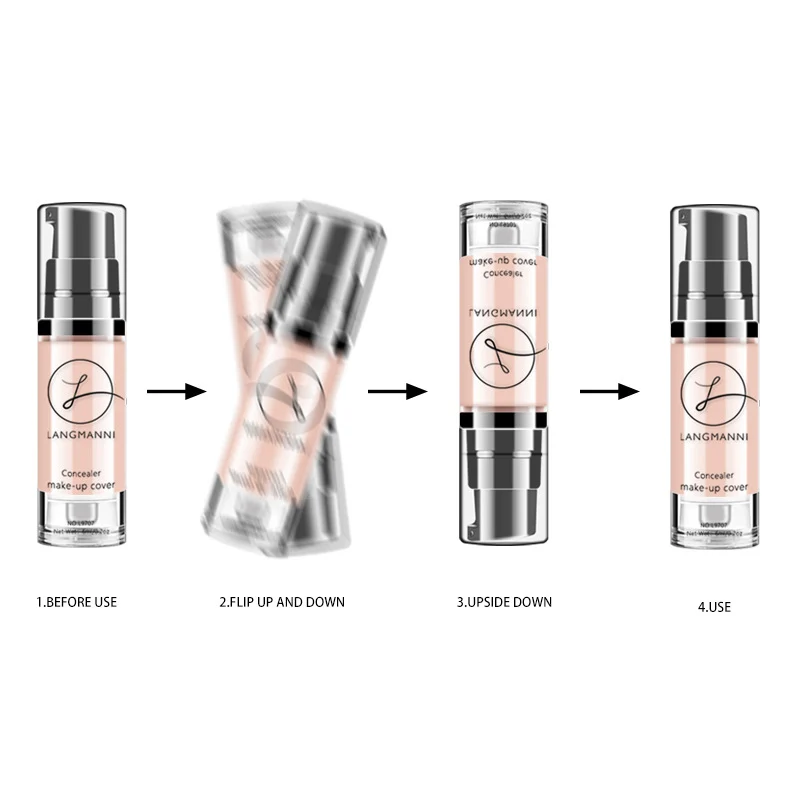 Liquid Foundation Concealer for Smooth Everyday Makeup