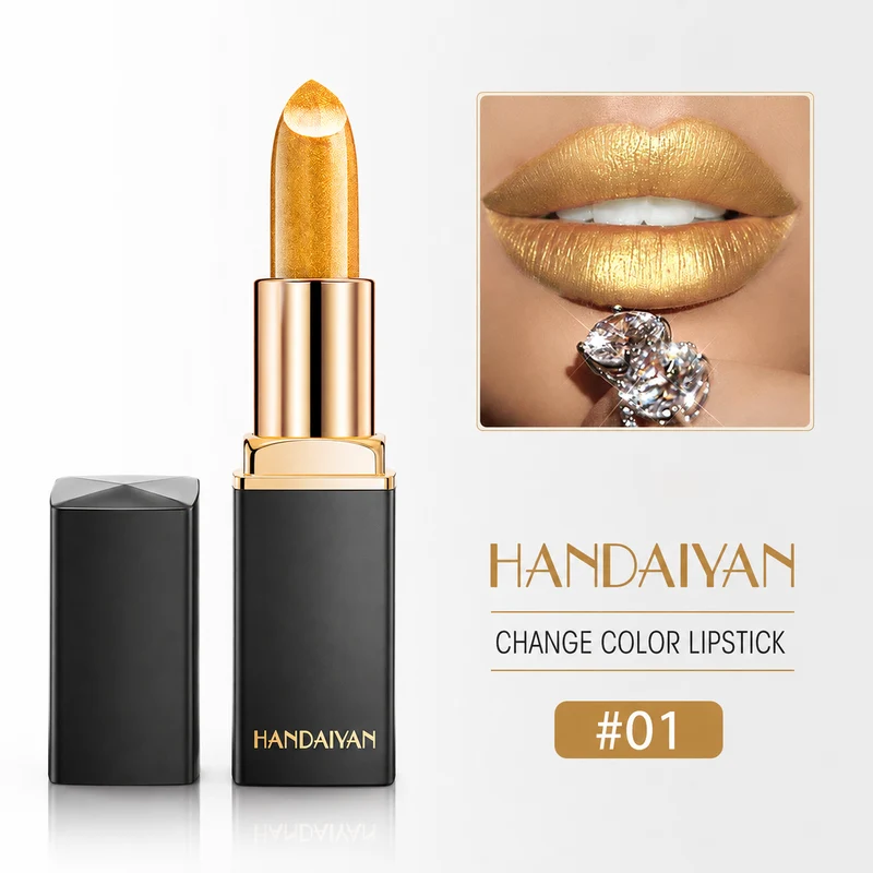 Metallic Lipstick - Pearlescent Color Change Lip Finish
