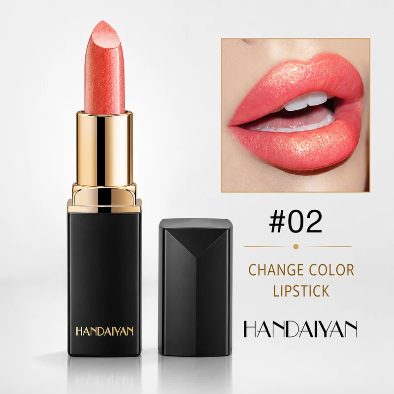 Metallic Lipstick - Pearlescent Color Change Lip Finish
