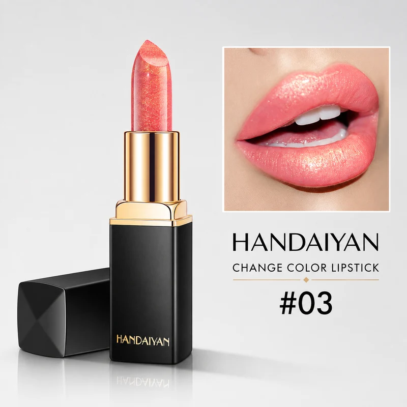 Metallic Lipstick - Pearlescent Color Change Lip Finish