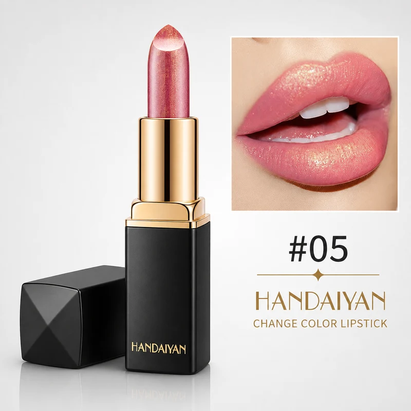 Metallic Lipstick - Pearlescent Color Change Lip Finish