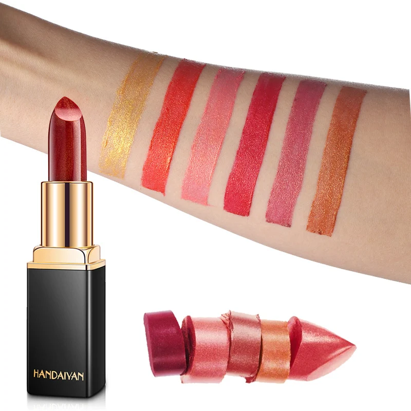 Metallic Lipstick - Pearlescent Color Change Lip Finish