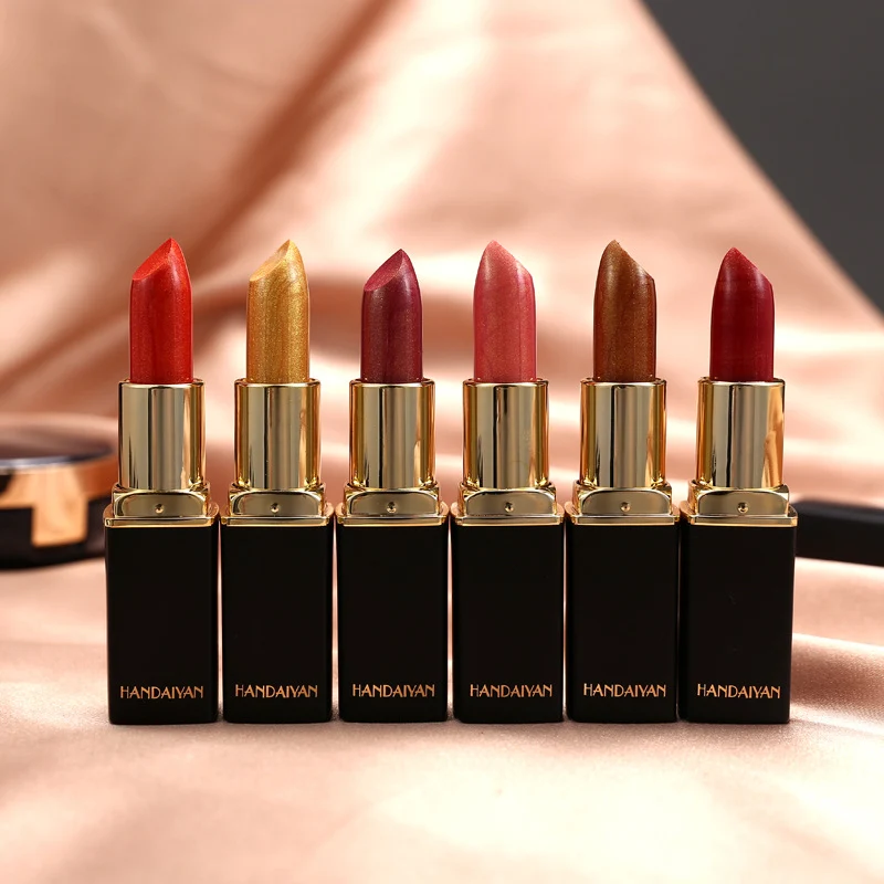 Metallic Lipstick - Pearlescent Color Change Lip Finish