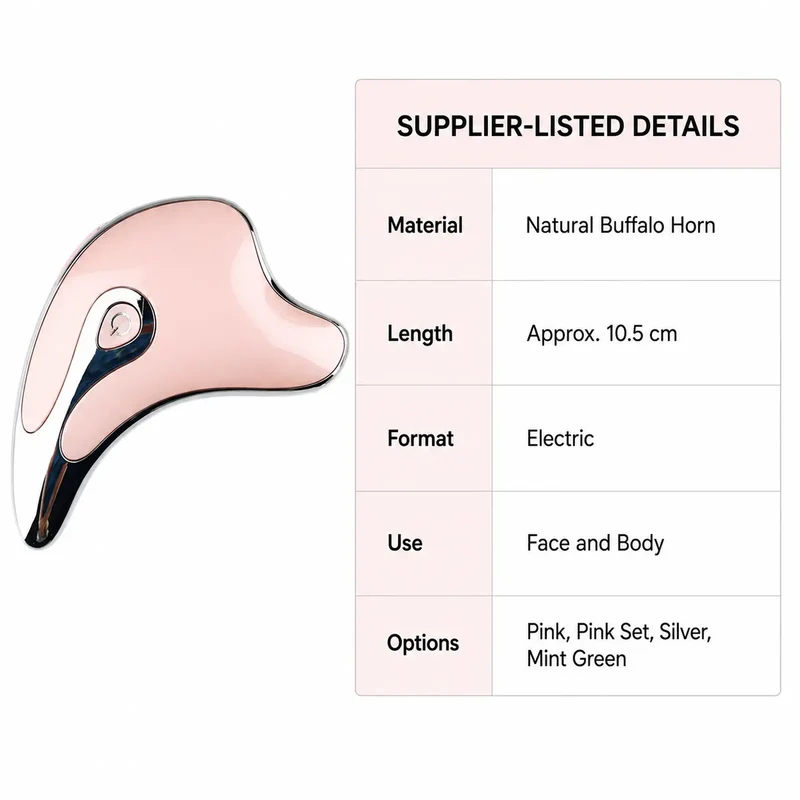 Electric Gua Sha Massager for Face and Body Use at Home