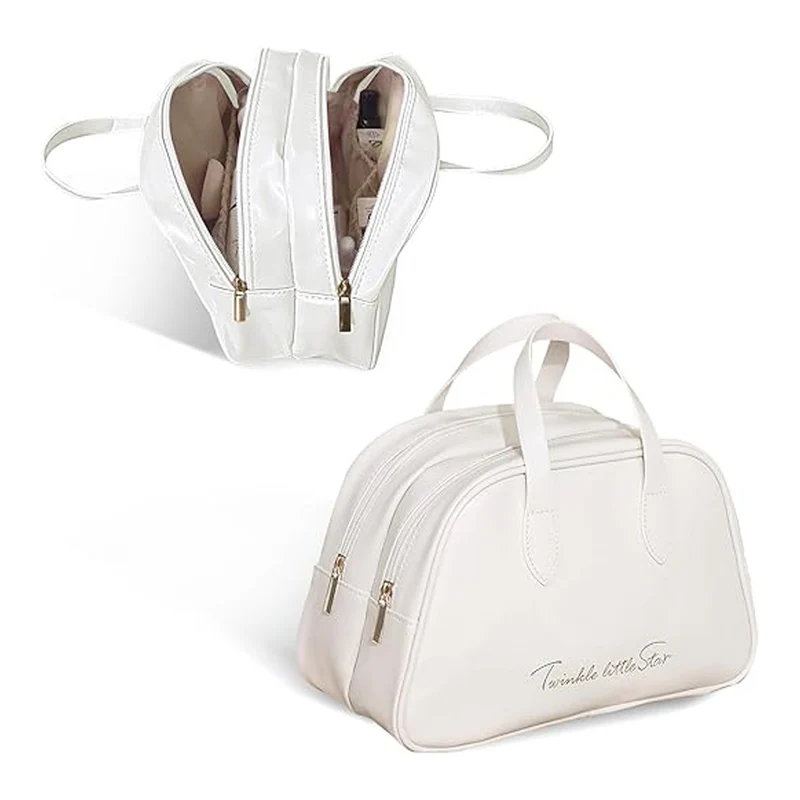 Travel Makeup Bag - Waterproof Cosmetic Organizer Pouch