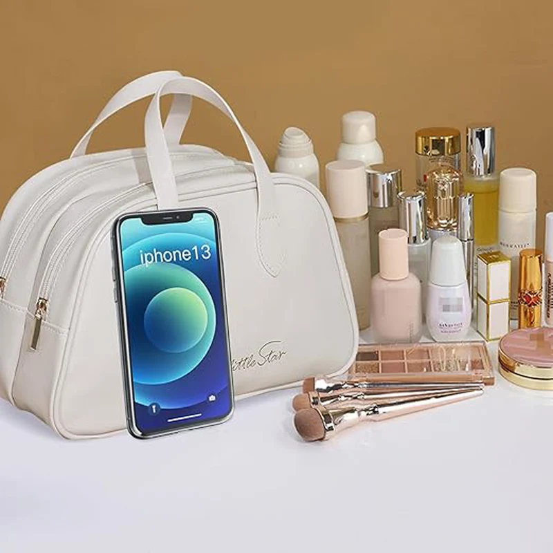 Travel Makeup Bag - Waterproof Cosmetic Organizer Pouch