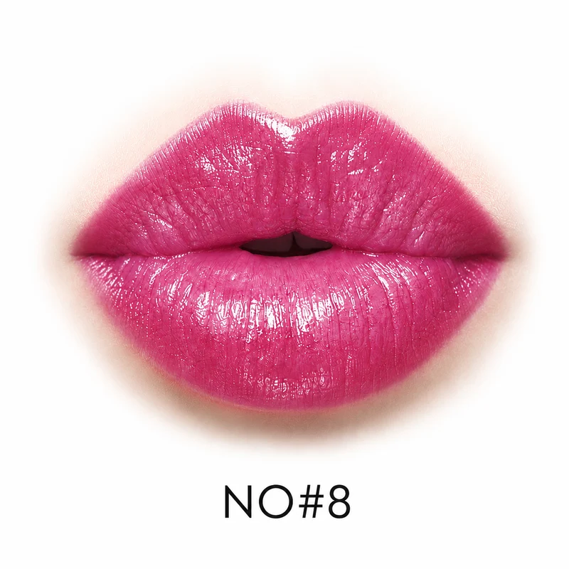 Moisturizing Lipstick - 8 Shade Daily Lip Color Choice.