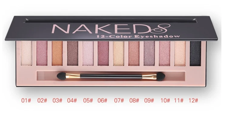 Eyeshadow Palette - 12 Color Matte Shimmer Smoky Looks.