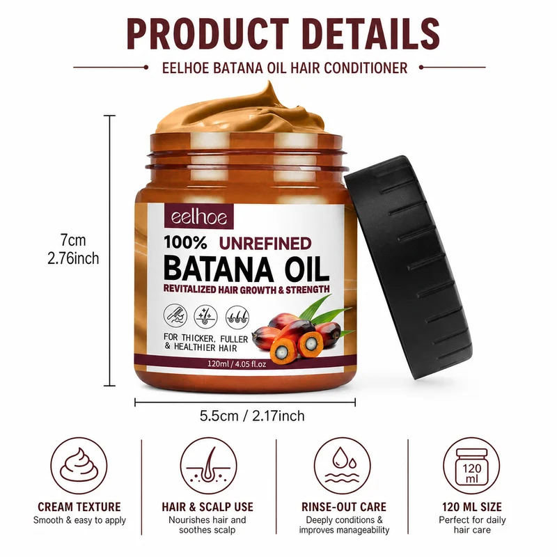 Batana Oil Conditioner for Smooth, Shiny Hair by EELHOE