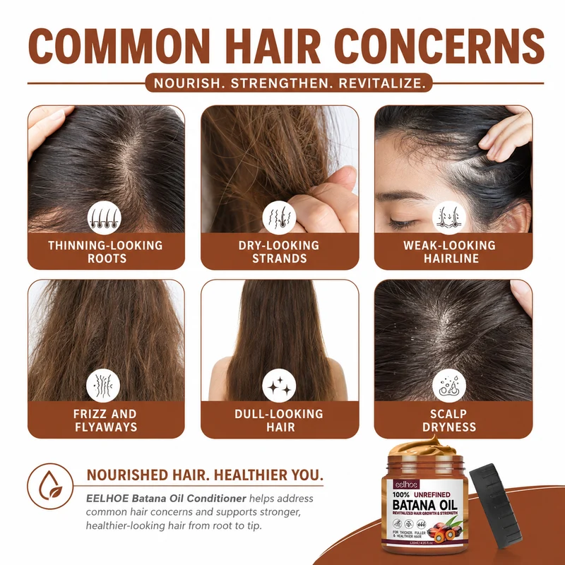 Batana Oil Conditioner for Smooth, Shiny Hair by EELHOE