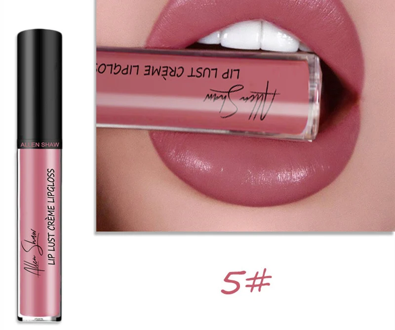 Lip Gloss - Cream Texture Glaze Makeup, 12 Shade Range.