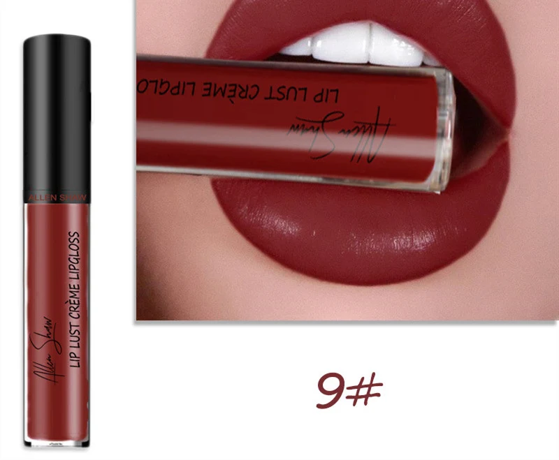Lip Gloss - Cream Texture Glaze Makeup, 12 Shade Range.