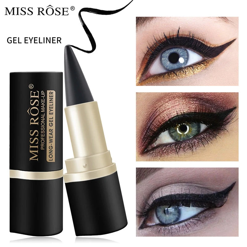 Waterproof Eyeliner - Matte Black Pencil Eye Makeup Pen