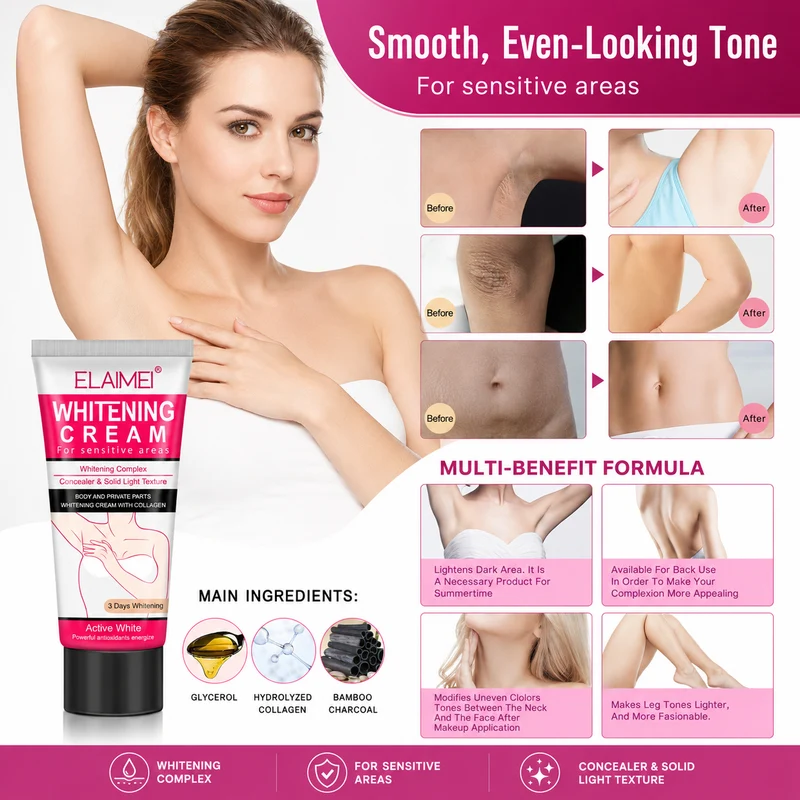 Body Cream 60ml - Glycerol Collagen External Skin Care.