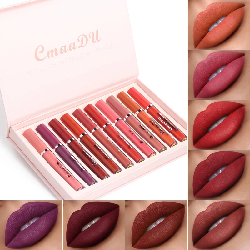 Women's Bold Non-Stick Waterproof Matte Lipstick