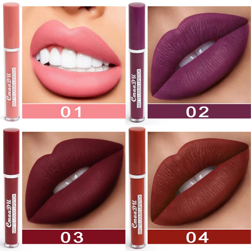 Women's Bold Non-Stick Waterproof Matte Lipstick