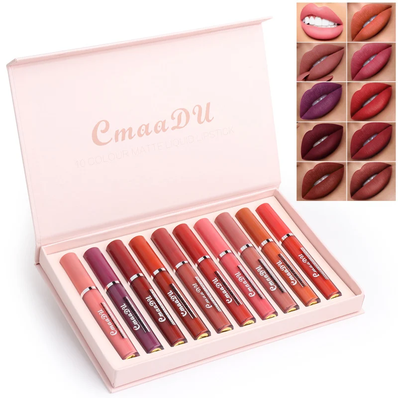 Women's Bold Non-Stick Waterproof Matte Lipstick