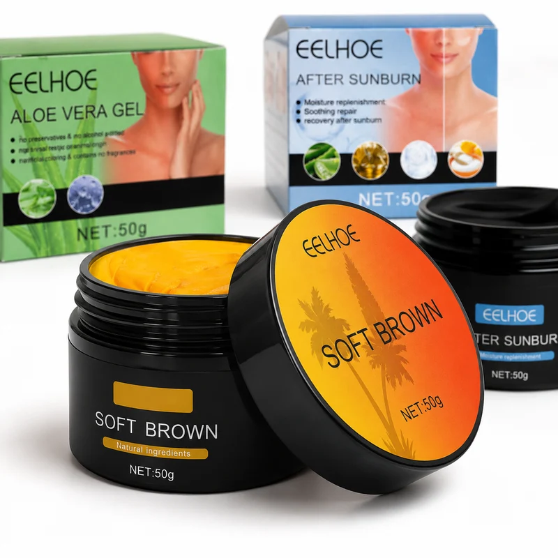 Tanning Cream 50g - Soft Brown, Aloe & After-Sun Styles