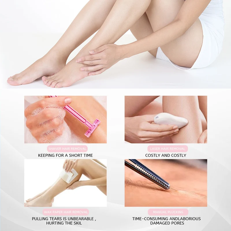 Hair Removal Spray with 30ml and 100ml Pack Options Set