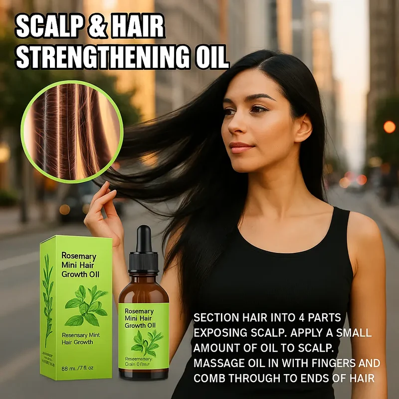 Rosemary Mint Hair Growth Oil – Stronger Hair