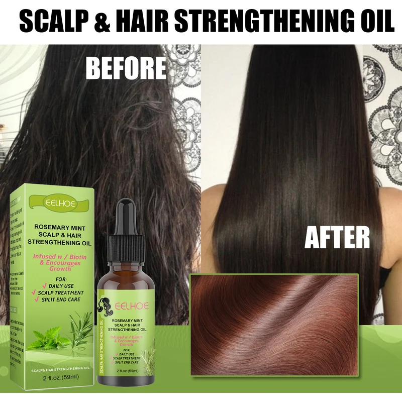 Rosemary Mint Hair Growth Oil – Stronger Hair