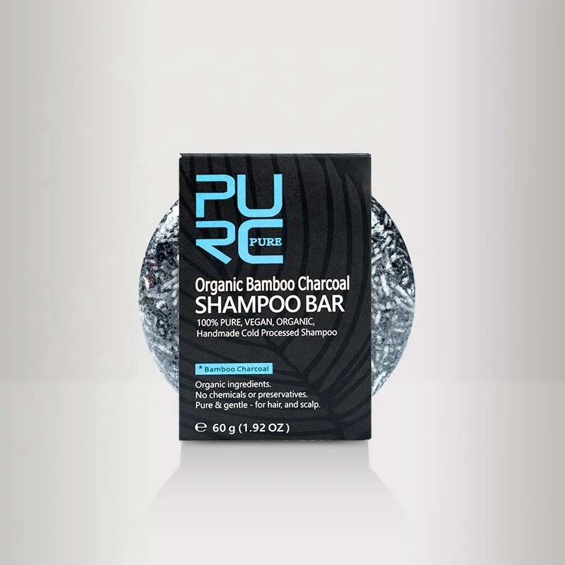 Bamboo Charcoal Shampoo Bar – Clarifying Cleanse