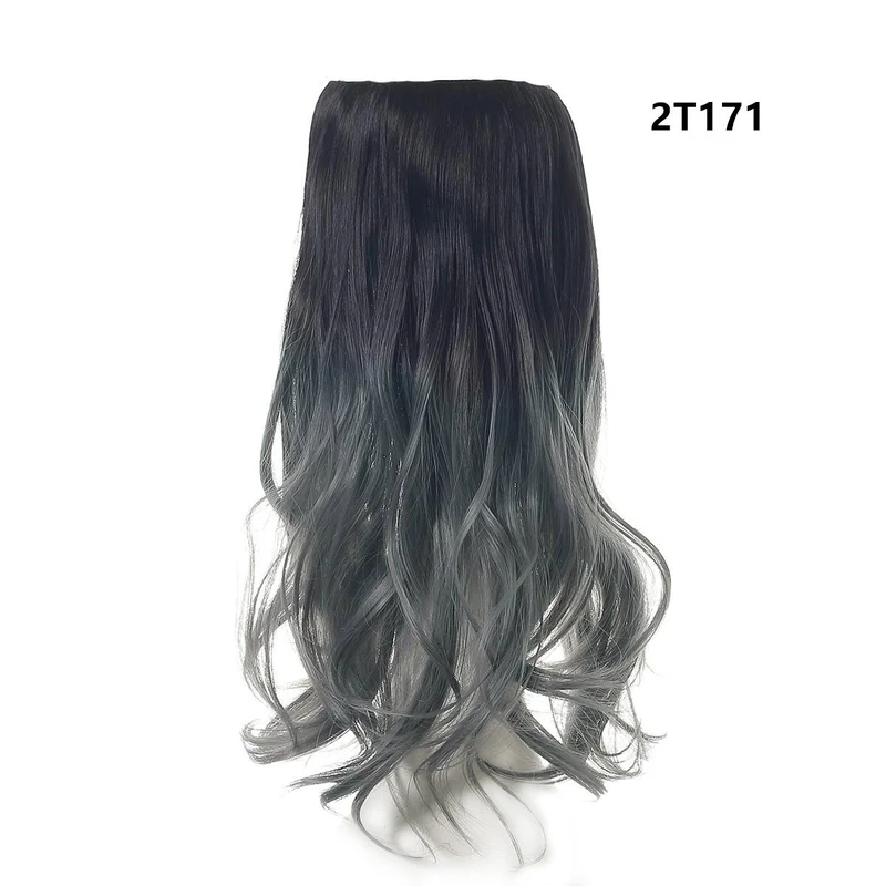 Long Curly Fish Line Wig – Heat-Resistant Fiber